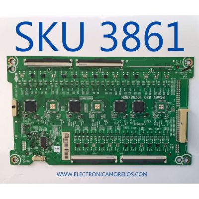 LED DRIVER PARA TV HISENSE / NUMERO DE PARTE 284167 / RSAG7.820.10758/ROH / CQC12134069482 / E56327 / PANEL HD750V6U82-TAL8\S0\GM\ROH 284273 / MODELO 75U6G